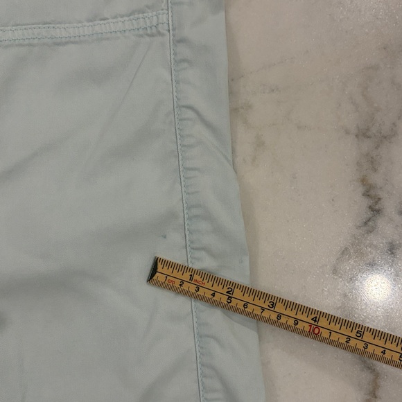 American Eagle Baggy Wide Leg Pants Cargo Sz 0 Regular super light blue - Picture 10 of 10